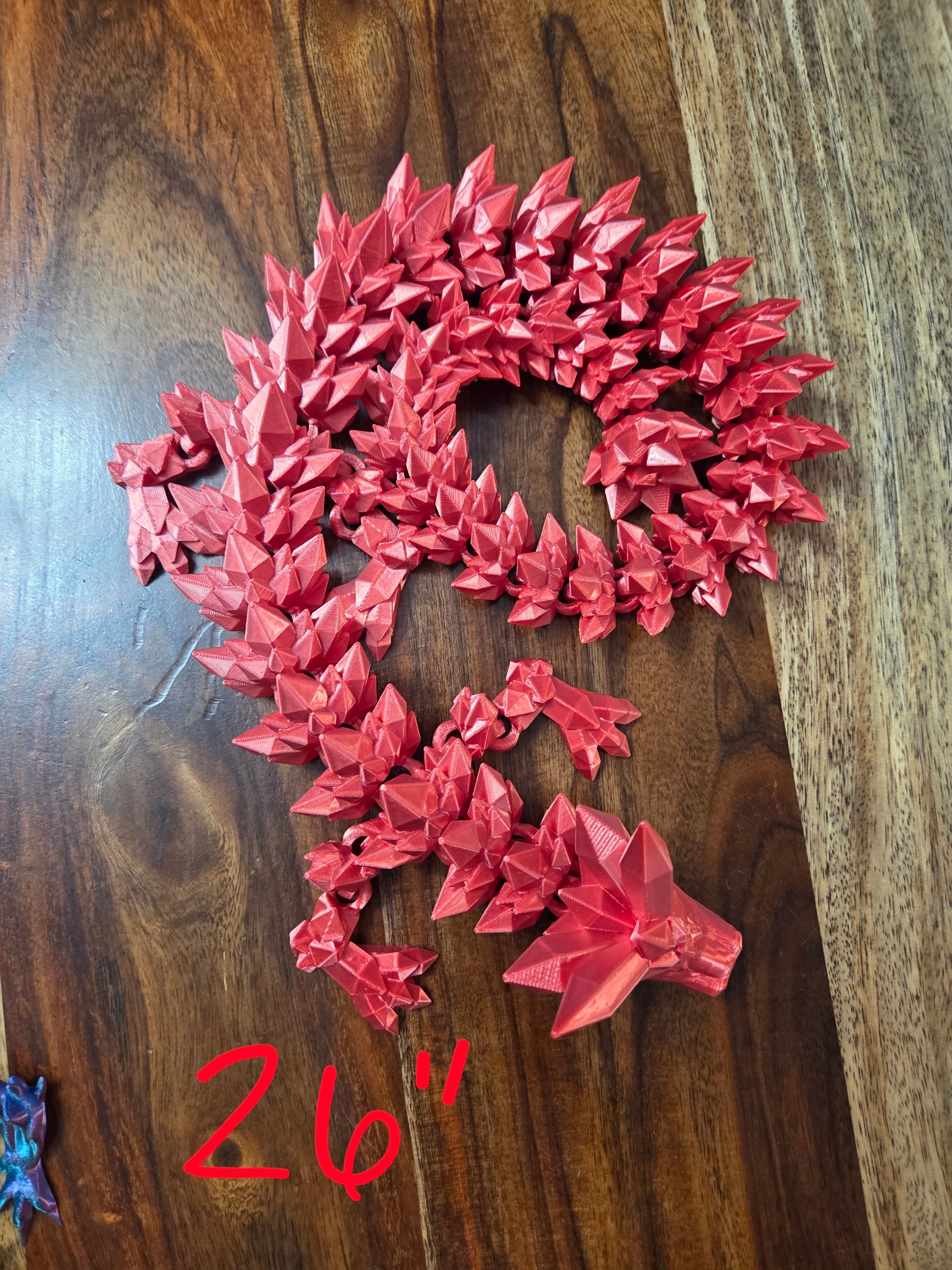 XL Crystal Dragon 26in (Red)
